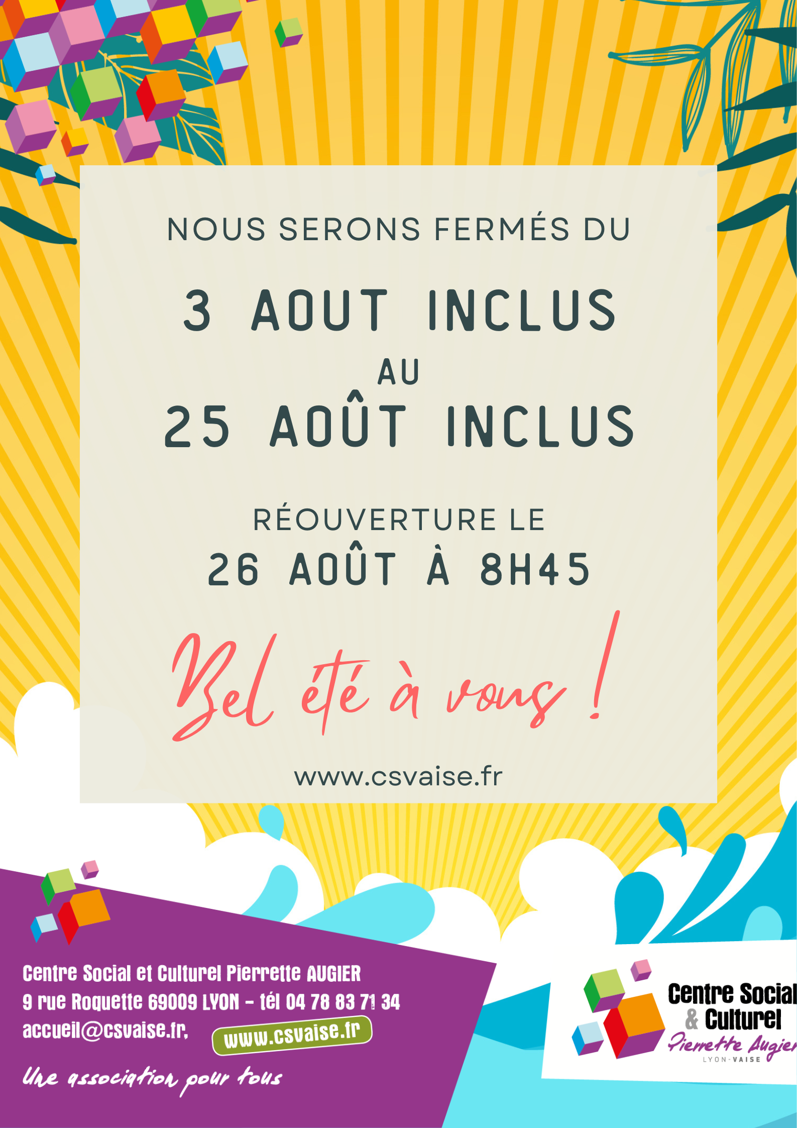 fermeture action vaise